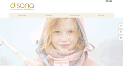 Desktop Screenshot of disana.de
